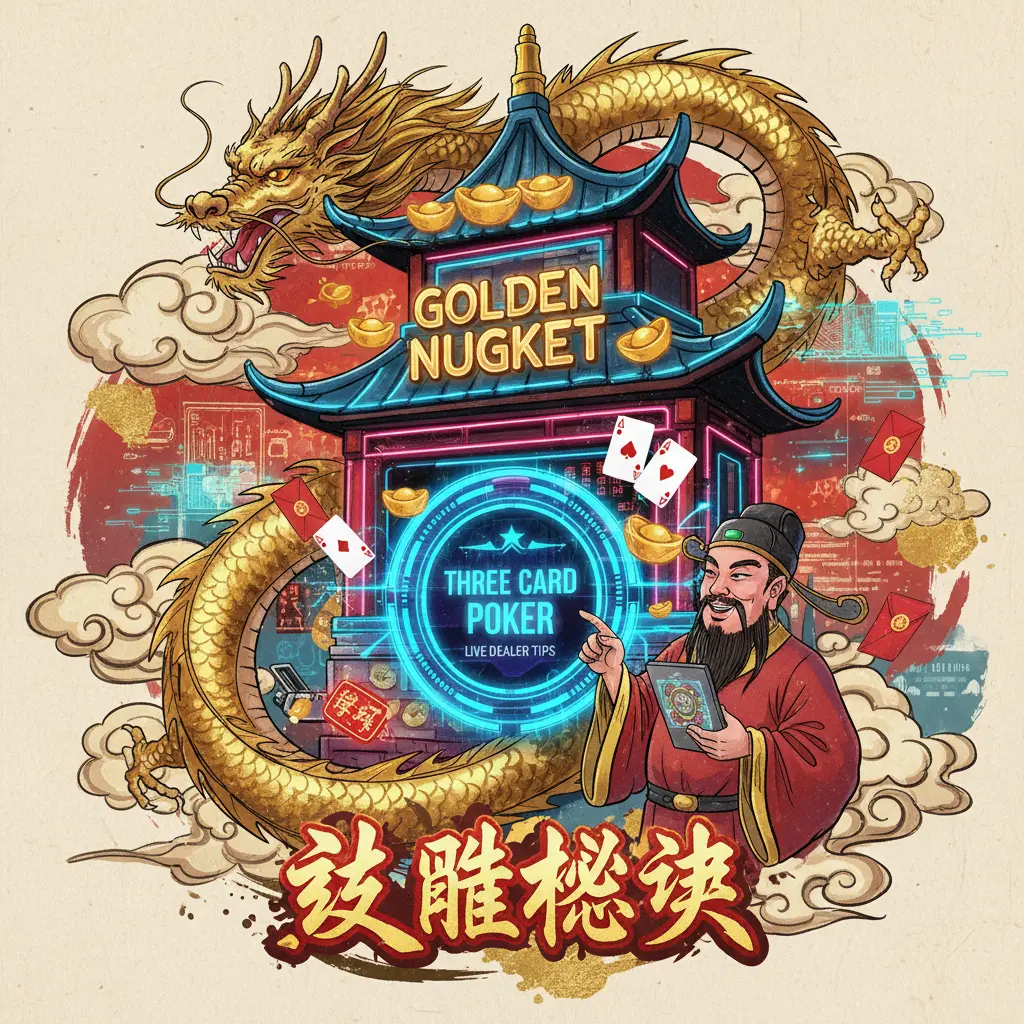 Three card poker live dealer tips - Golden