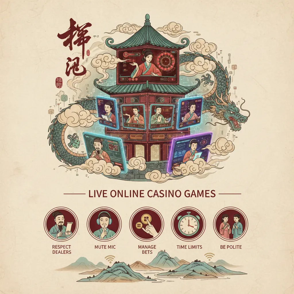 Live casino etiquette tips - Online
