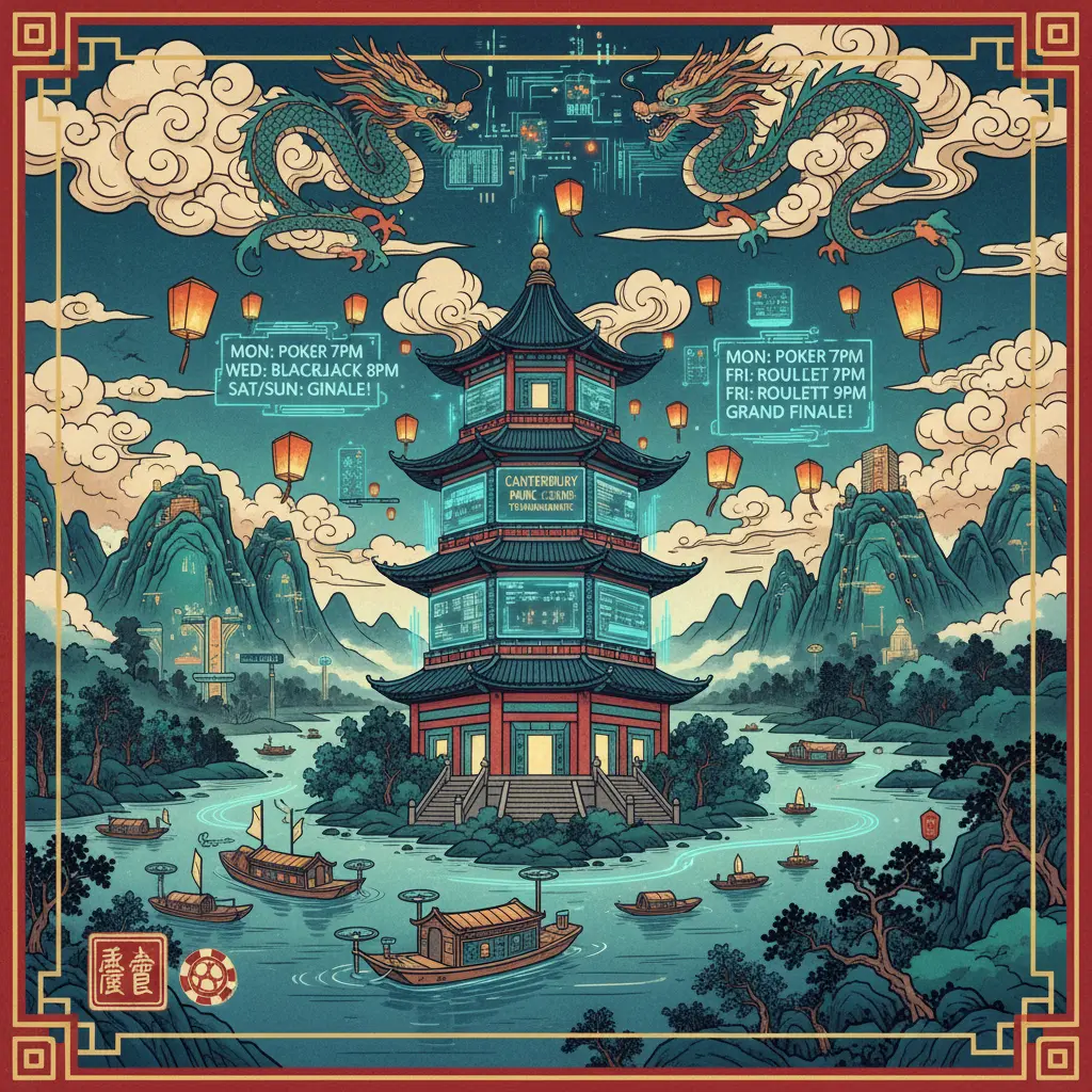 Live casino tournaments schedule - Canterbury