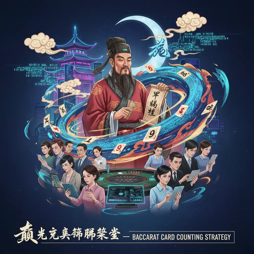 Live dealer baccarat strategies - Counting