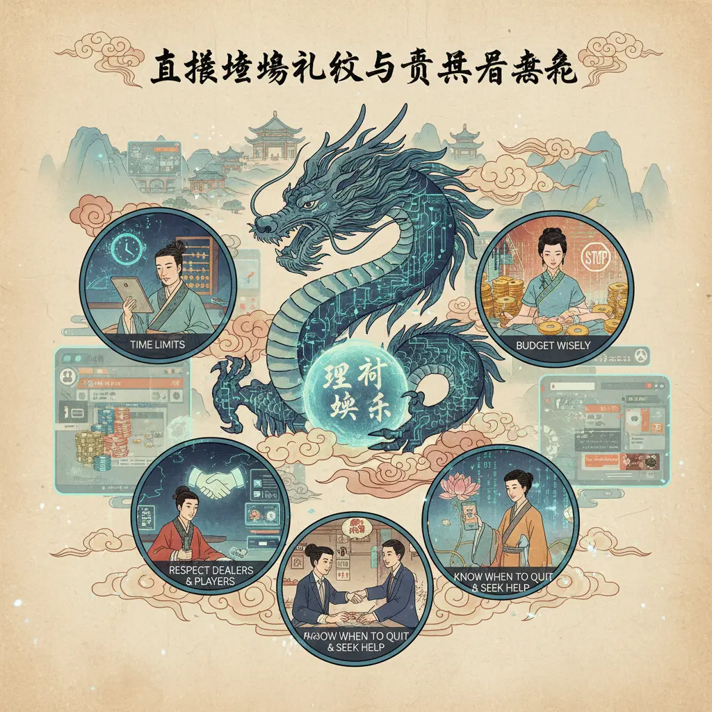 Live casino etiquette tips - Responsible