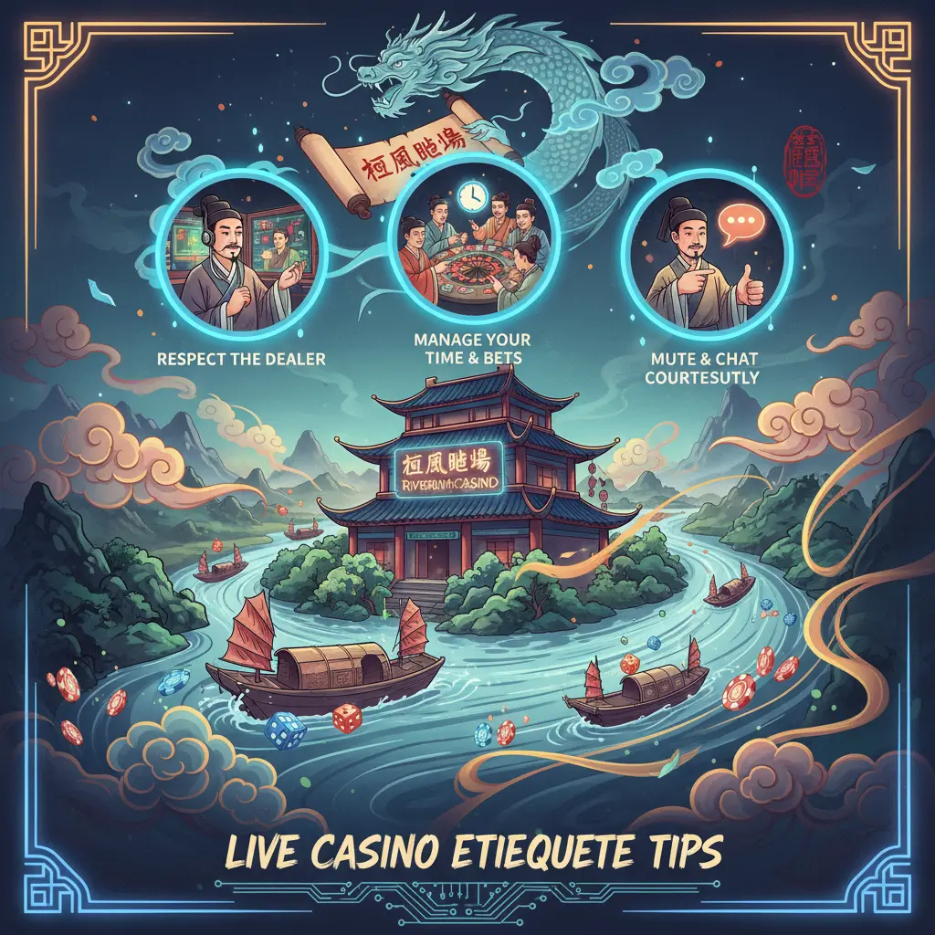Live casino etiquette tips - Riverwind