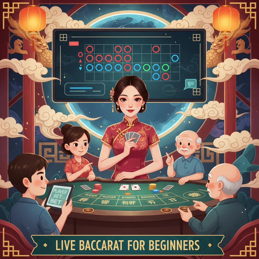 Live dealer casino for beginners - Baccarat