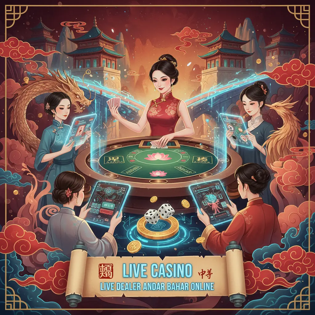 Live dealer andar bahar online - Casino