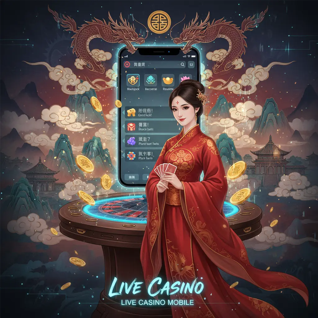 Live casino mobile experience - Dealer
