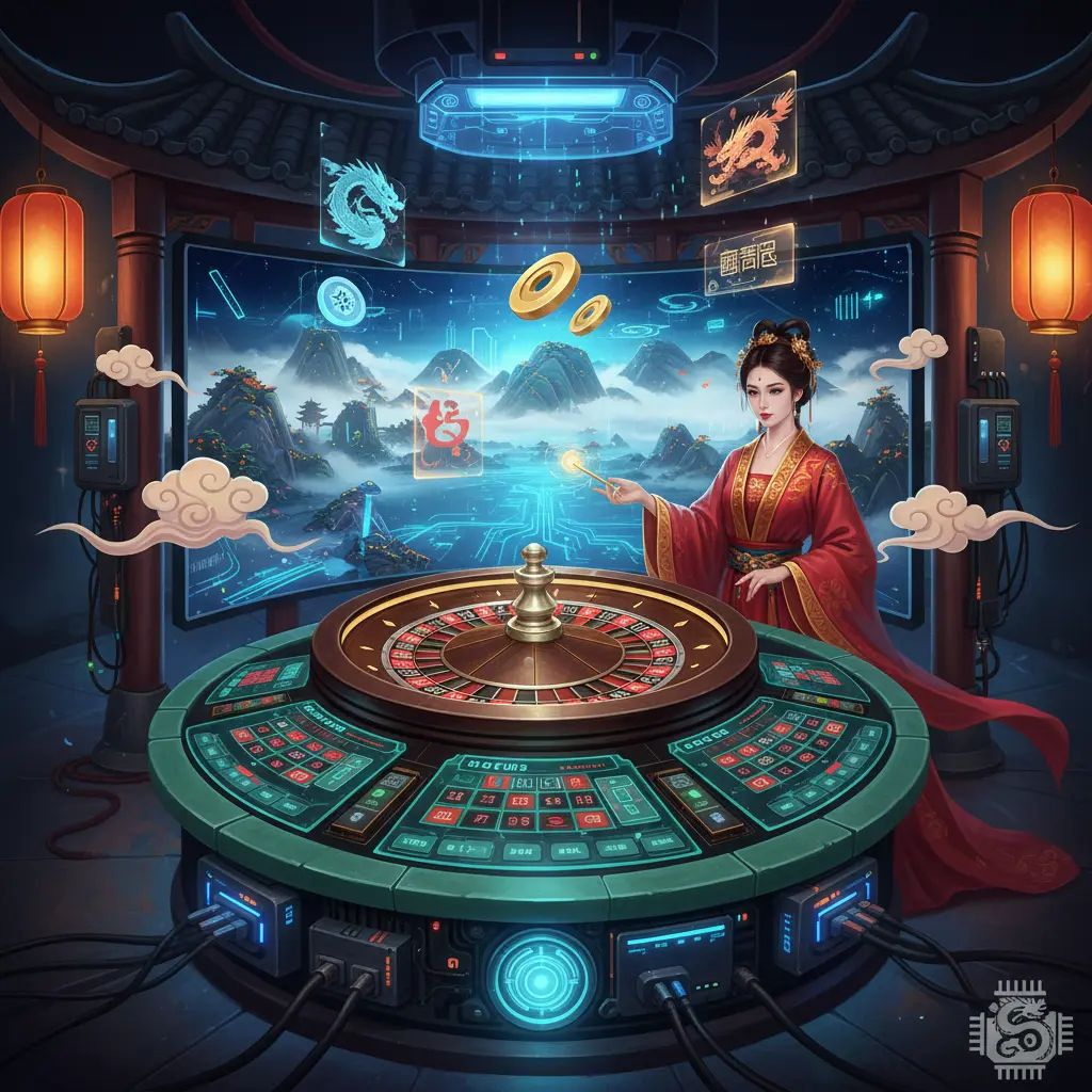 Live casino studio technology - Roulette