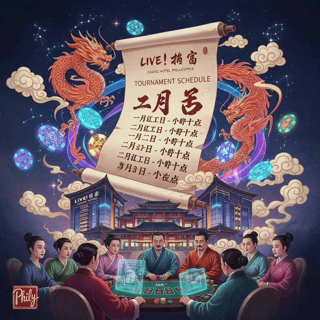 Live casino tournaments schedule - Philadelphia