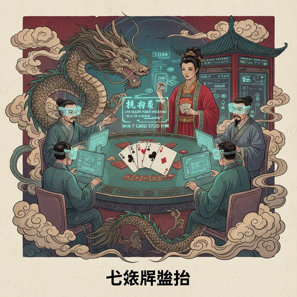 Live dealer poker variations - Card