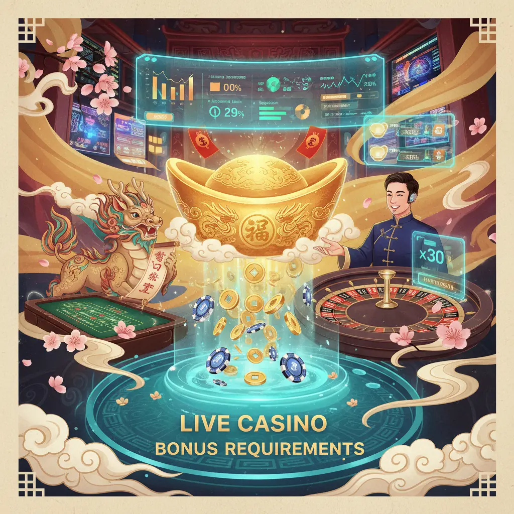 Live casino bonus requirements - casino