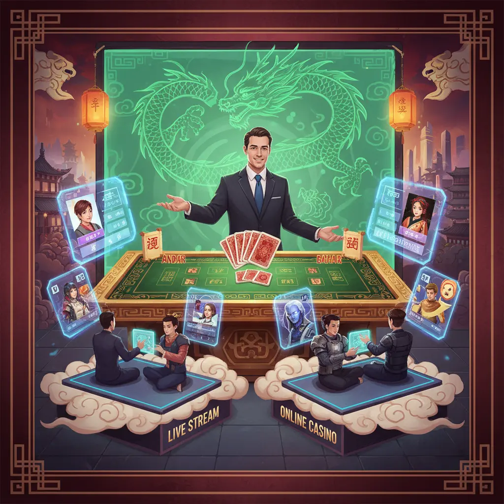 Live dealer andar bahar online - Technology