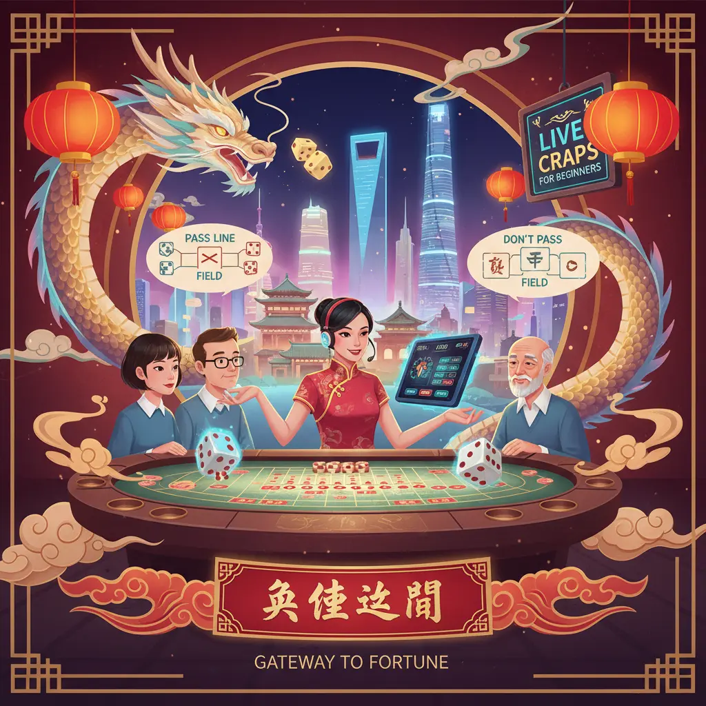 Live dealer casino for beginners - Craps