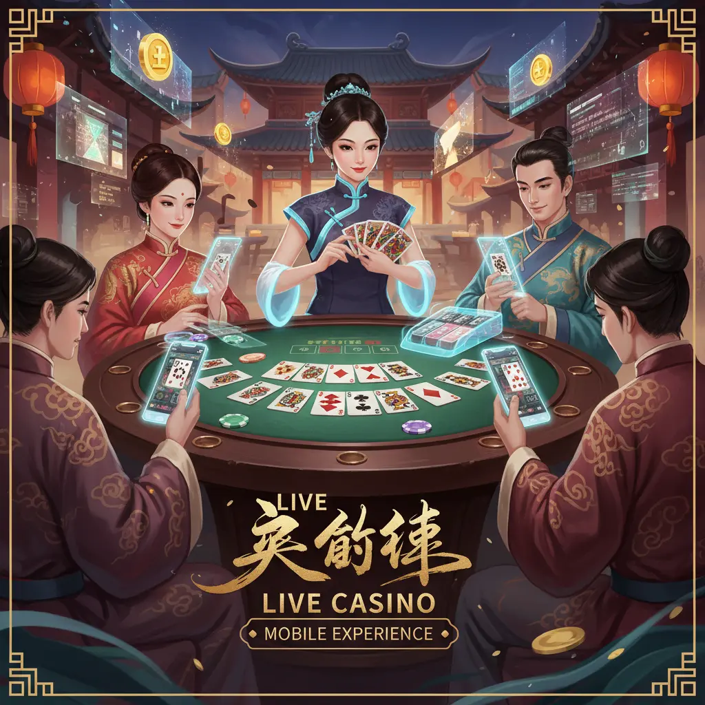 Live casino mobile experience - Blackjack