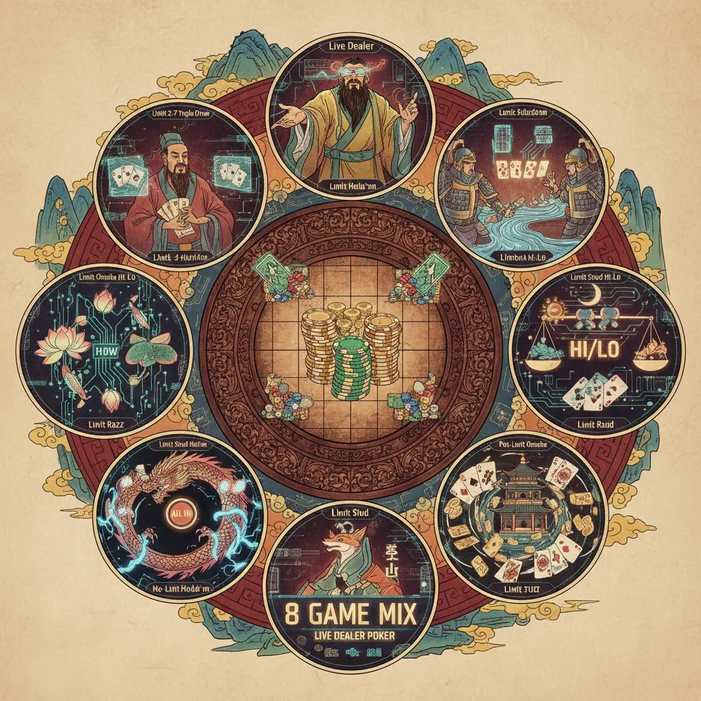 Live dealer poker variations - Game