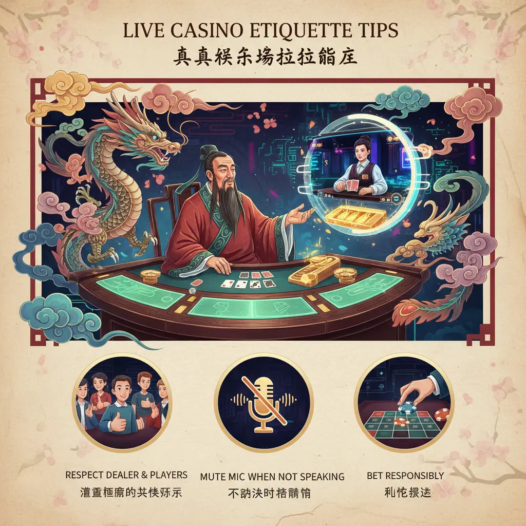 Live casino etiquette tips - casino