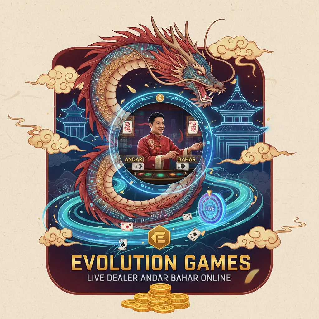 Live dealer andar bahar online - Evolution