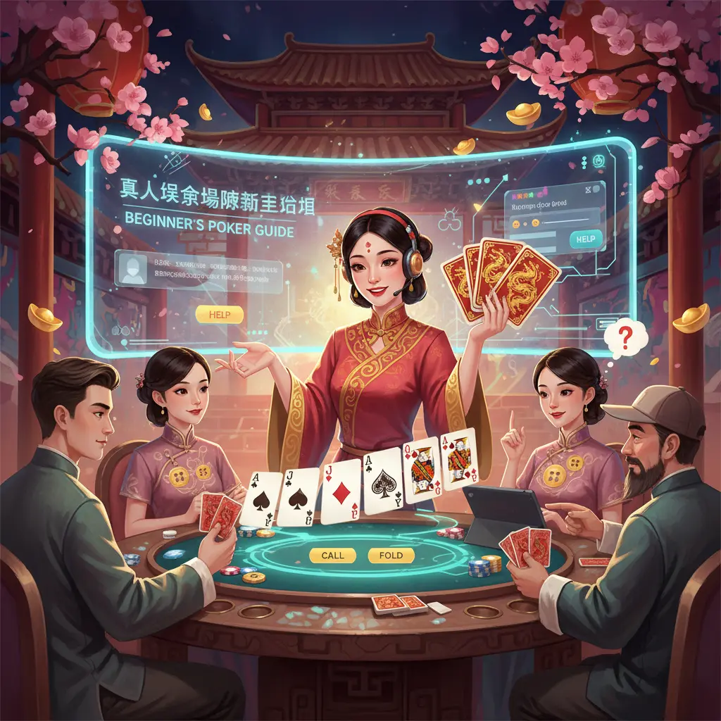 Live dealer casino for beginners - Poker