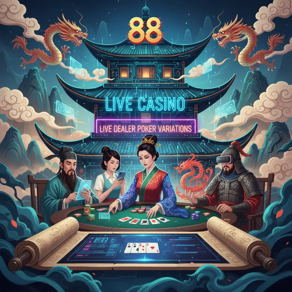 Live dealer poker variations - Casino