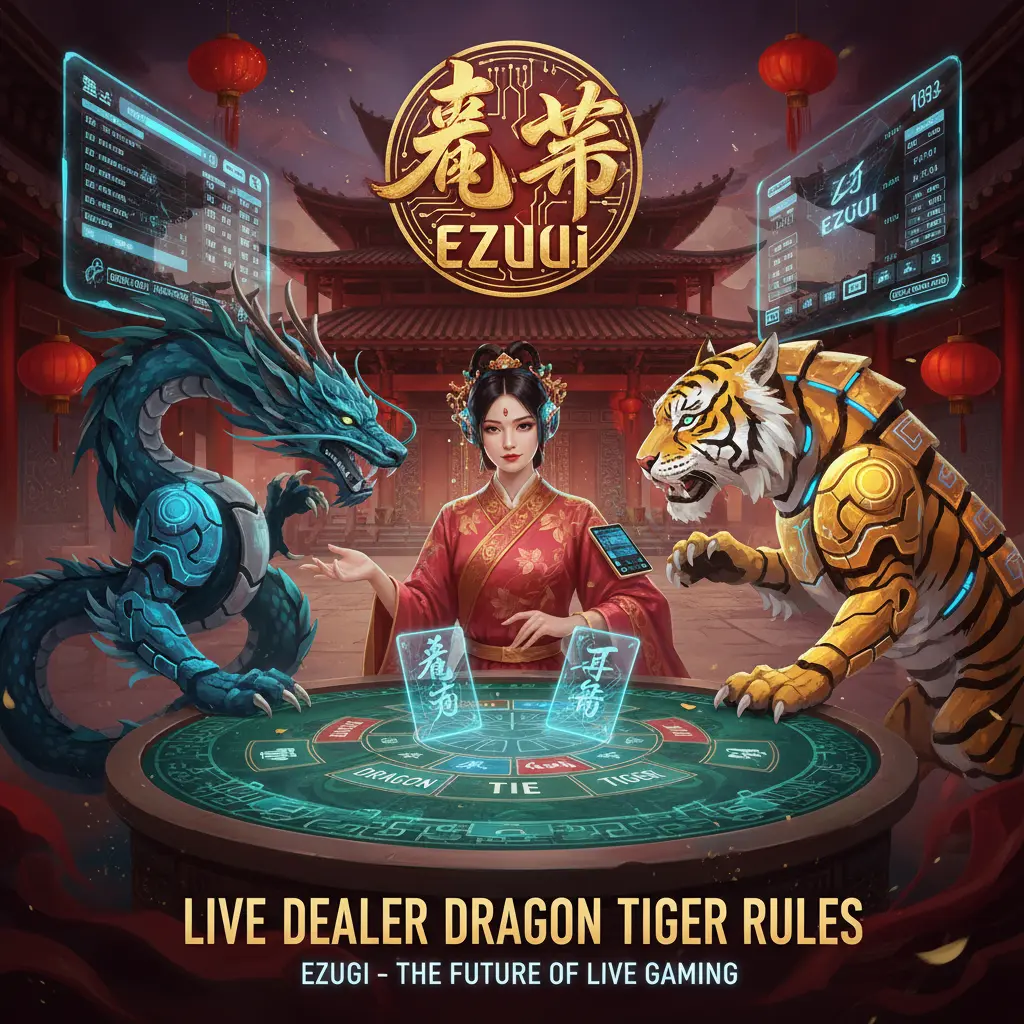 Live dealer dragon tiger rules - Ezugi