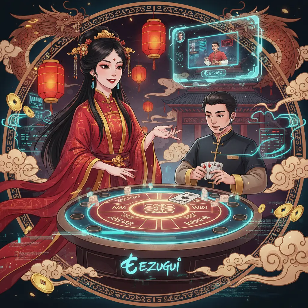 Live dealer andar bahar online - Ezugi