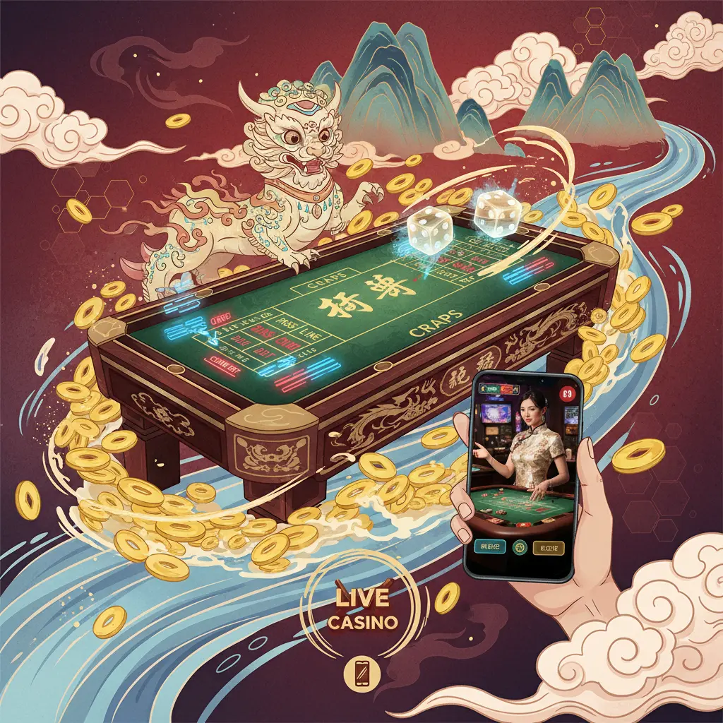 Live casino mobile experience - Craps