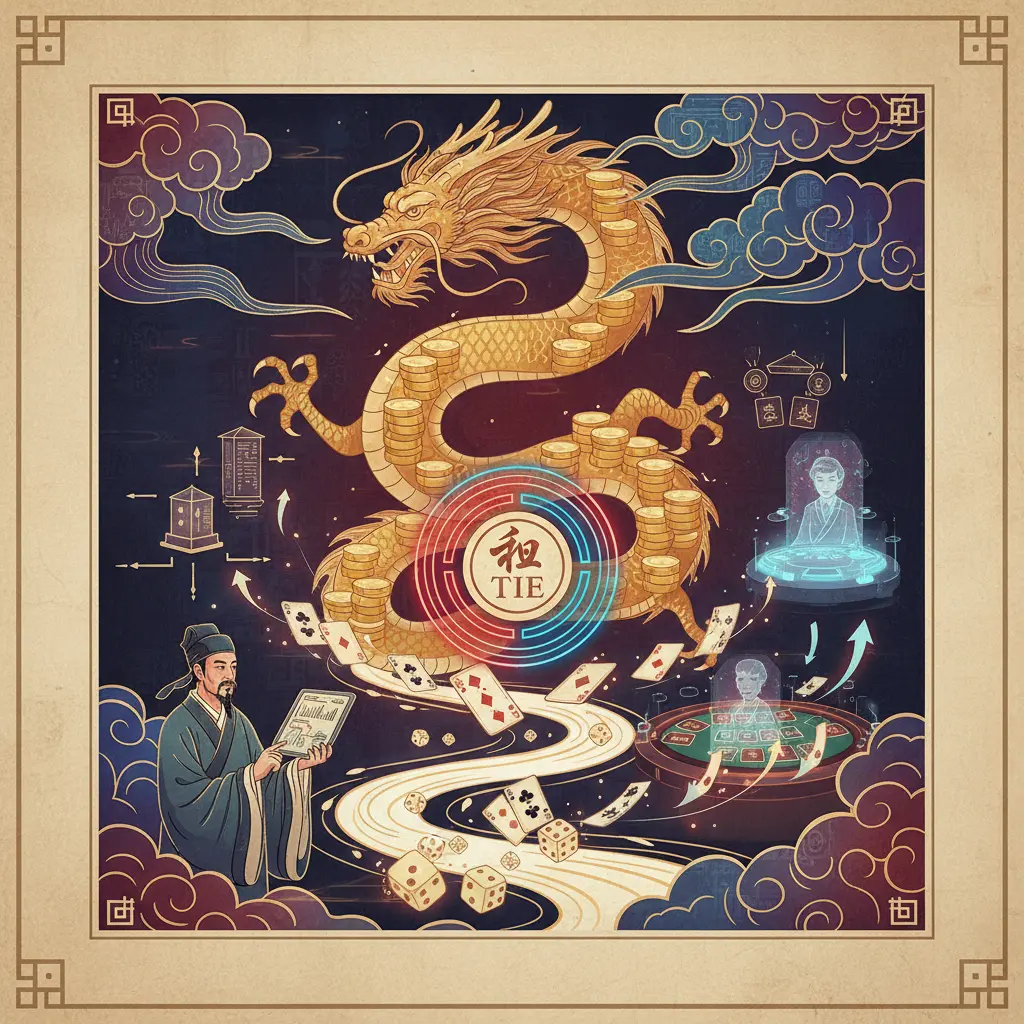 Live dealer baccarat strategies - Tie