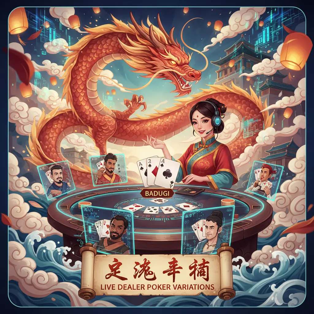 Live dealer poker variations - Badugi