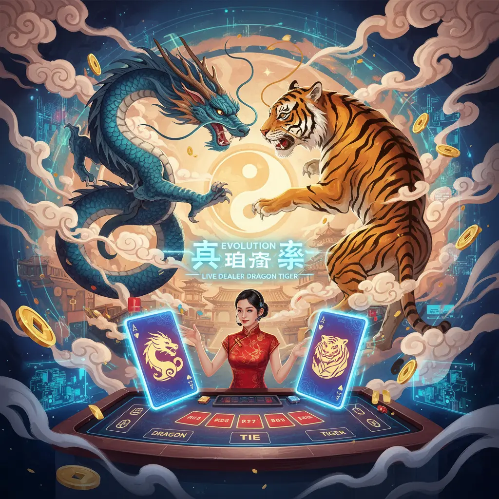 Live dealer dragon tiger rules - Evolution