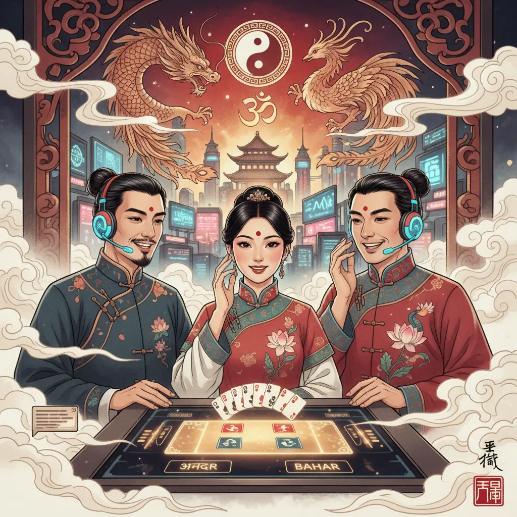 Live dealer andar bahar online - Speaking