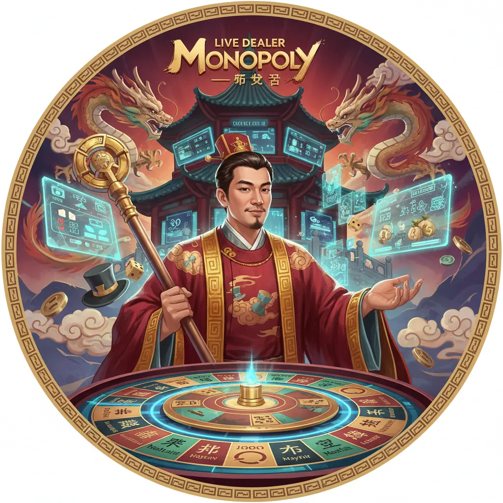 Live dealer monopoly experience - Potter