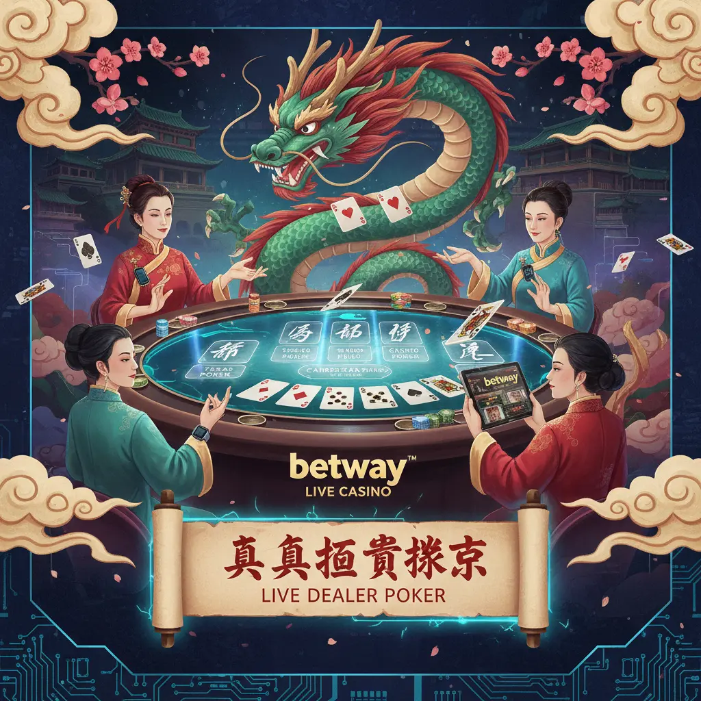 Live dealer poker variations - Betway