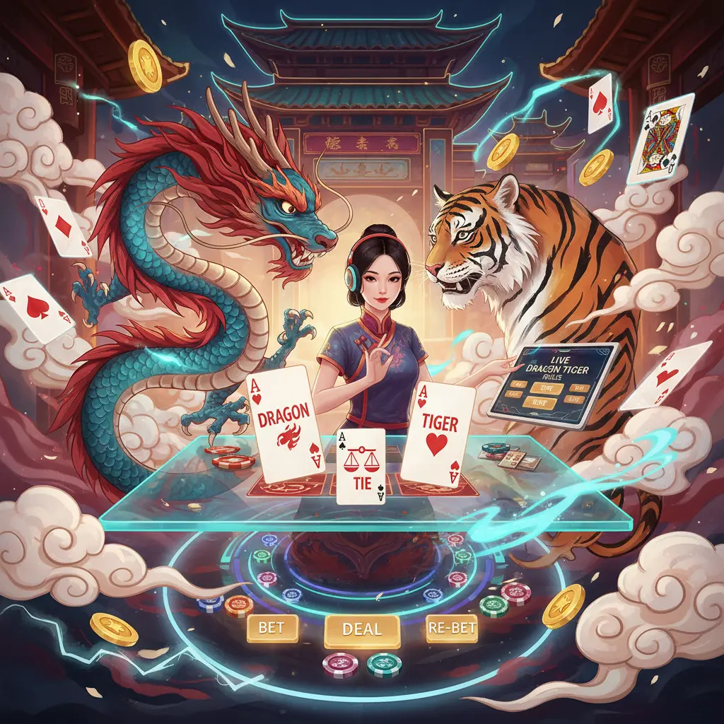 Live dealer dragon tiger rules - Dragon