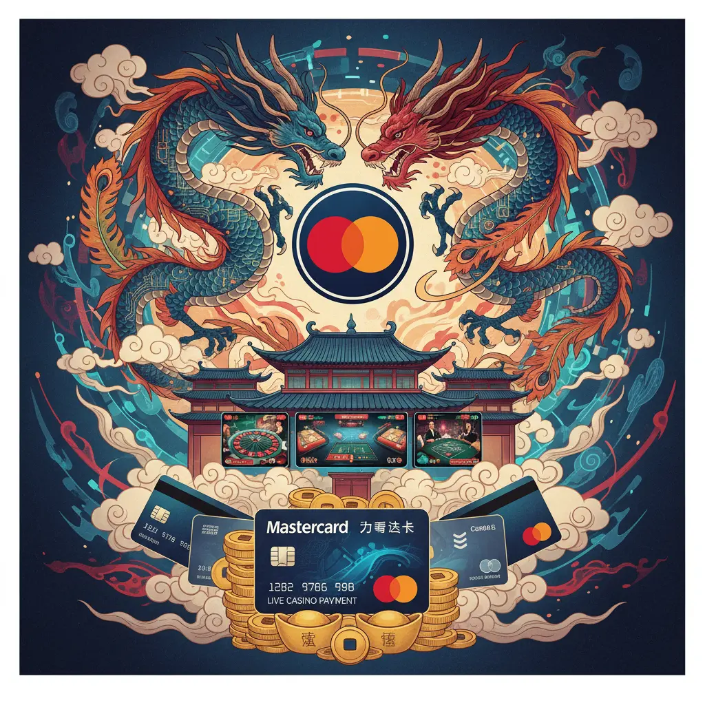 Live casino payment methods - Mastercard